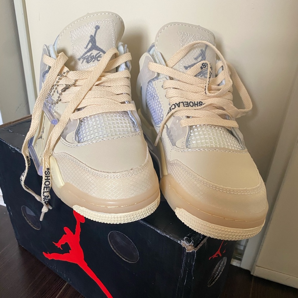 Off-White Air Jordan 4 SP ‘Sail’